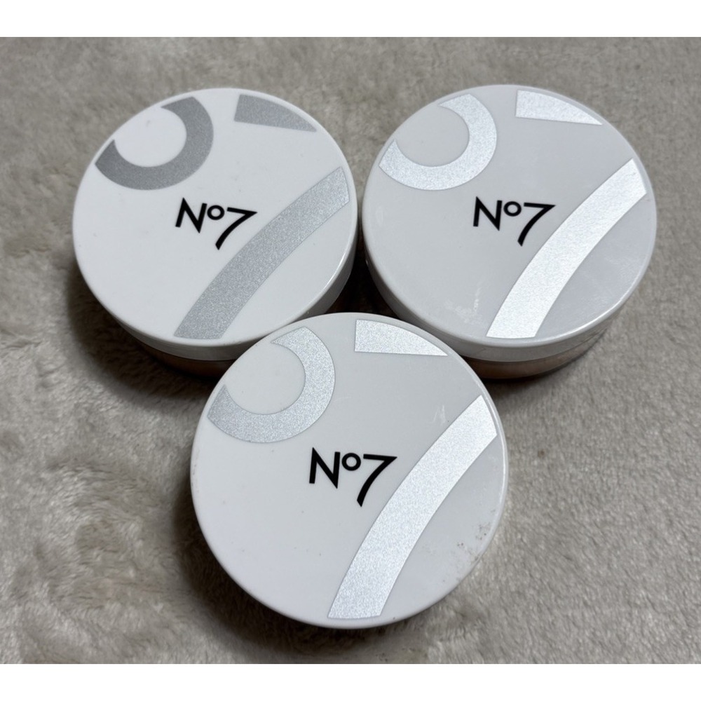 NEW No7 Flawless Finishing Loose Powder Rich 13g Lot of 3 No Box